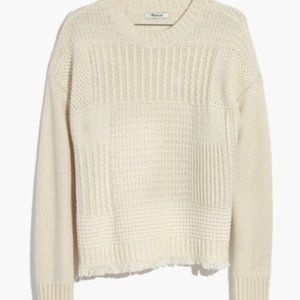 Madewell Stichmix Pullover Sweater